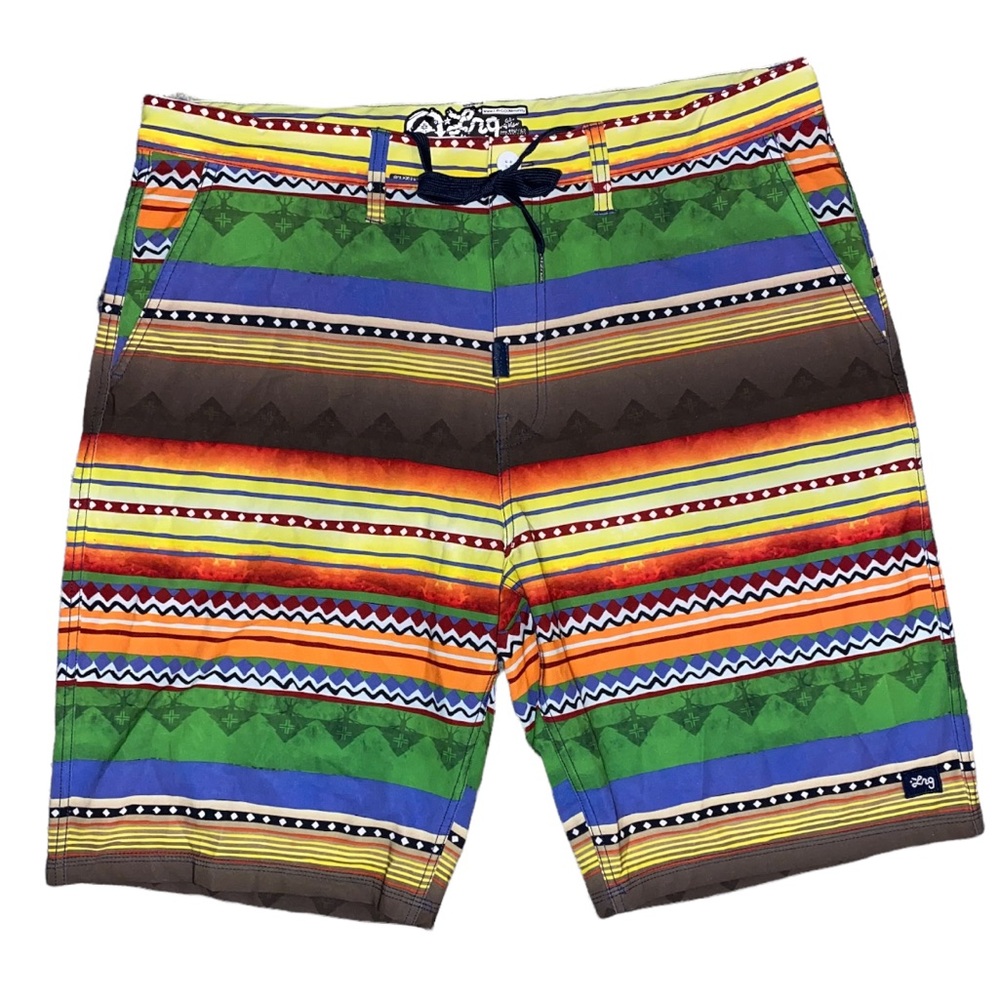 Lrg Men’s board shorts, swim trunks, surf, NWT, L-r-g brand, size 38 new! Y2k